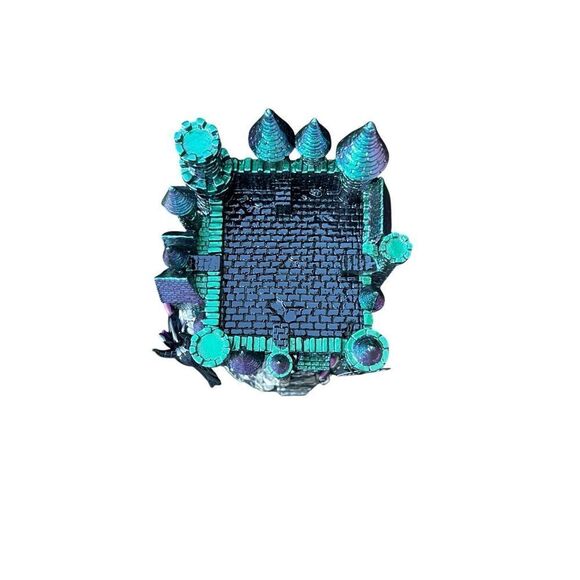 Bath & Body Works Disney Villains Maleficent Dragon Castle Candle Holder New - Picture 2 of 6